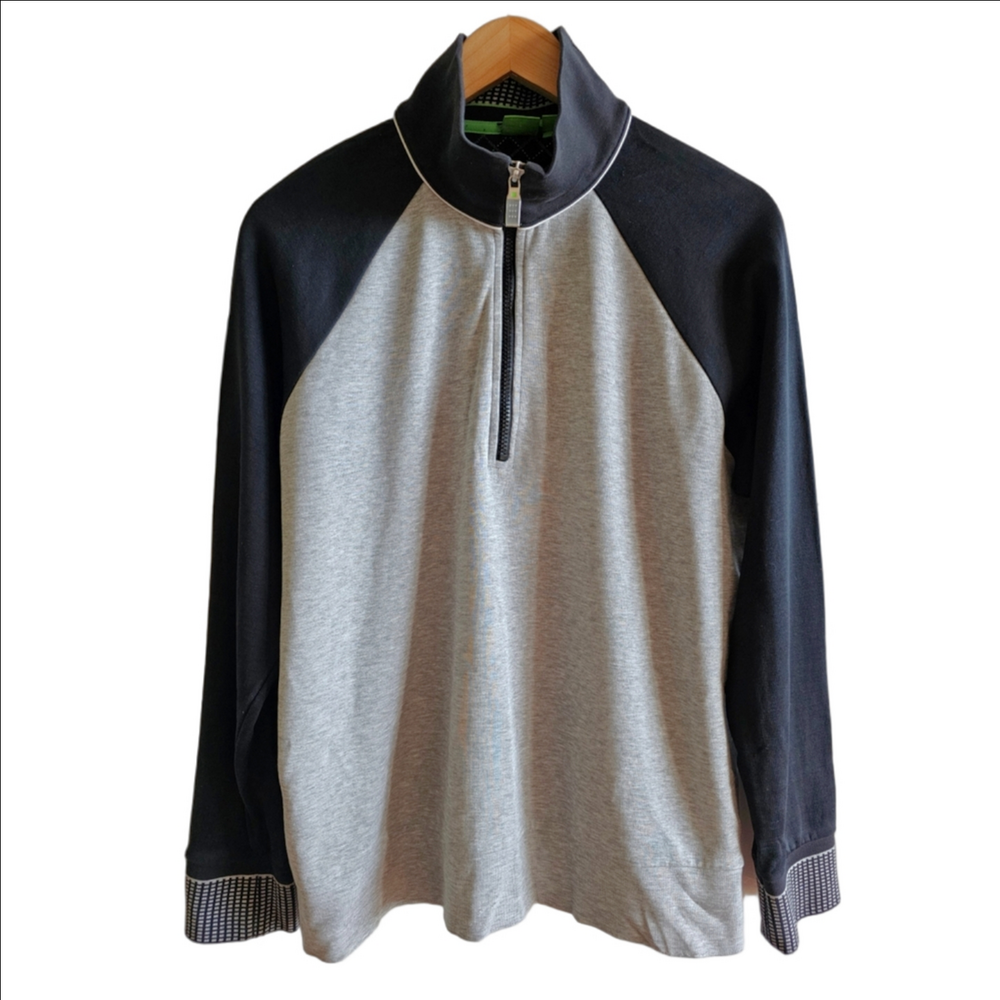 Hugo Boss Mens Sweatshirt 1/4 Zip Up